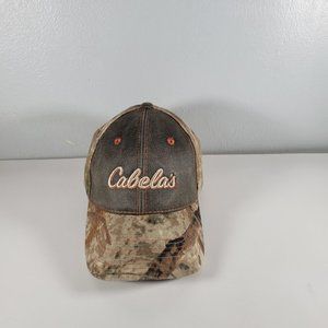Cabelas Hat Camo Camouflage Strapback